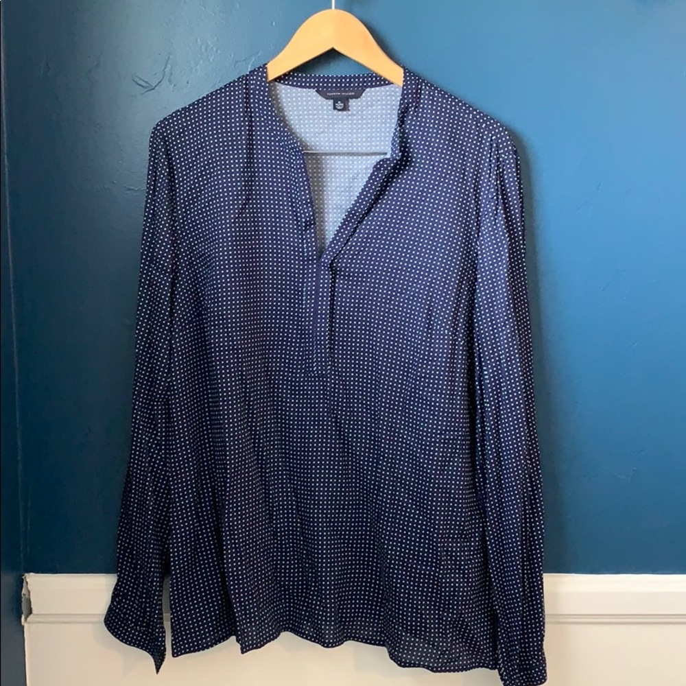NWT Tommy Hilfiger Long Sleeve Blouse